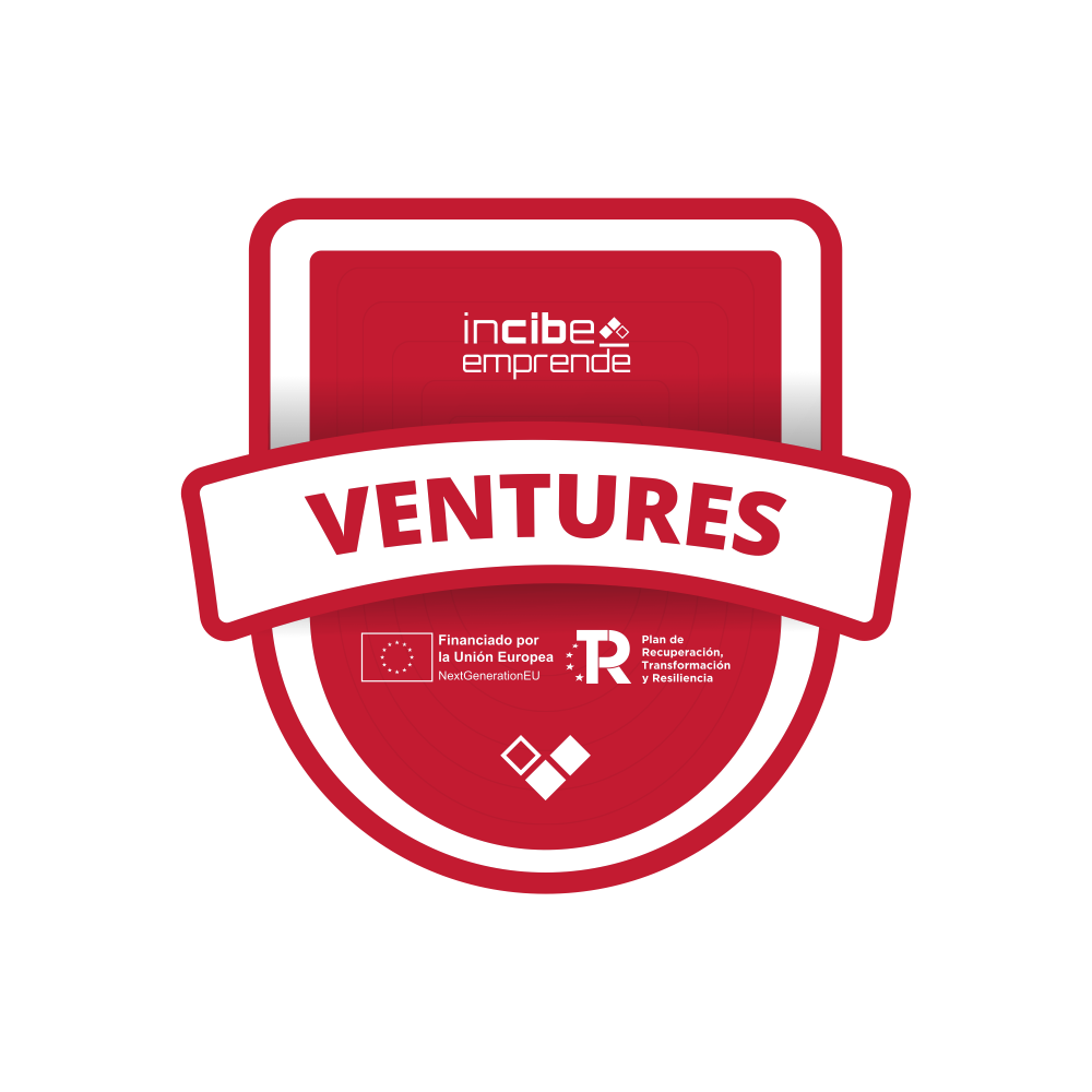Sello INCIBE Emprende Ventures — Financiado por la Unión Europea NextGenerationEU